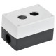 Корпус КП102-Р 2-м для кнопок бел. IEK BKP10-2-K01-R