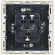 Выключатель жалюзи СП FORTE&PIANO 10А FP411 ваниль IEK FP-V15-0-10-1-K10