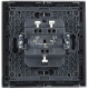 Выключатель жалюзи СП FORTE&PIANO 10А FP511 сталь IEK FP-V15-0-10-1-K46