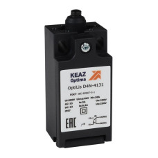Выключатель концевой OptiLiS D4N-4131 толкатель пластик. EN 50047 XCKN2112P20 КЭАЗ 365302