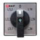 Переключатель кулачковый ПК-1-64 10А для вольтметра IP65 EKF pk-1-64-10-65