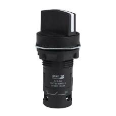 Переключатель 2 положения OptiSignal Compact D22 С7-S-210 черн. 1НО XB7ND21 КЭАЗ 362133