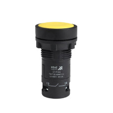 Кнопка OptiSignal Compact D22 С7-P-511 желт. 1НО+1НЗ XB7NA55 КЭАЗ 362046