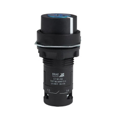 Переключатель 2 положения OptiSignal Compact D22 С7-SK-210 черн. с ключом 1НО XB7NG21 КЭАЗ 362141