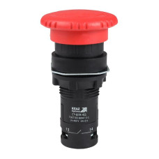 Кнопка аварийного останова OptiSignal Compact D22 С7-ESTR-411 красн. 1НО+1НЗ XB7ES545P КЭАЗ 362131