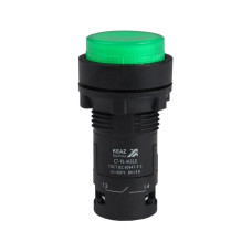Кнопка с подсветкой OptiSignal Compact D22 С7-PL-M310 зел. 1НО 230В AC XB7NW33M1 КЭАЗ 362100