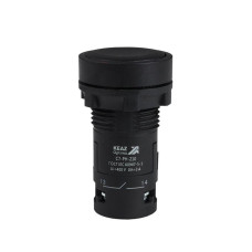 Кнопка с фиксацией OptiSignal Compact D22 С7-PH-210 черн. 1НО XB7NH21 КЭАЗ 362061