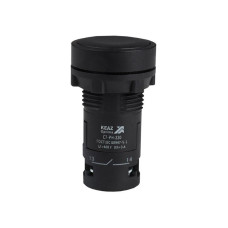 Кнопка с фиксацией OptiSignal Compact D22 С7-PH-220 черн. 2НО XB7NH23 КЭАЗ 362079