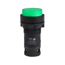Кнопка с фиксацией с подсветкой OptiSignal Compact D22 С7-PHL-M310 зел. 1НО 230В AC XB7NJ03M1 КЭАЗ 362120