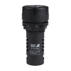 Зуммер с непрерывным сигналом OptiSignal Compact D22 С7-B-M2C черн. 230В AC/DC КЭАЗ 362182