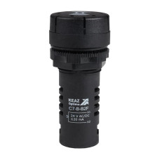Зуммер с пульсирующим сигналом OptiSignal Compact D22 С7-B-B2F черн. 24В AC/DC КЭАЗ 362179