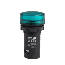 Лампа светодиодная OptiSignal Compact D22 С7-L-F3 зел. 110В AC/DC XB7EV03GP КЭАЗ 362154