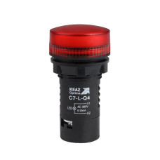 Лампа светодиодная OptiSignal Compact D22 С7-L-Q4 красн. 380В AC XB7EV04QP КЭАЗ 362165
