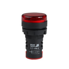 Индикатор напряжения OptiSignal Compact D22 С7-VM-4 красн. 20-500В AC AD22VM КЭАЗ 362189
