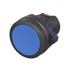 Головка кнопки плоская без фиксации син. DKC M22P-FMBP