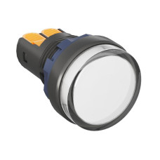 Индикатор сигнальный со встроенным диодом 220В бел. DKC M22L-F220WPP