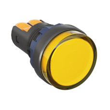 Индикатор сигнальный со встроенным диодом 220В желт. DKC M22L-F220YPP