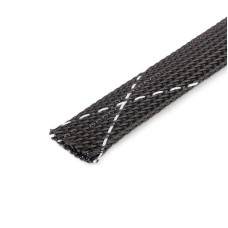 Оплетка кабельная из полиэстера XP-16 черн./бел. (уп.100м) Fortisflex 102338