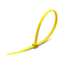 Хомут нейлоновый КСС 5х400 желт. (уп.100шт) Fortisflex 90329
