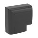Угол плоский 90х50мм черн. DKC 09503A