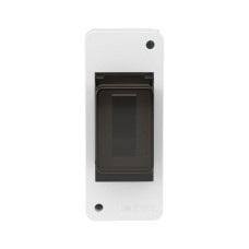 Щиток настенный 2мод. IP41 с тонированной дверцей бел. DKC F02W0WD