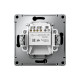 Выключатель карточный ArtGallery 10А без задержки времени быстрозажим. клем. карбон SE GAL001014S