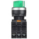 Переключатель 2 полож. 1НО+1НЗ с подсветкой зел. MASTER IEK MI-SW60-11XD-3-14-2-K06
