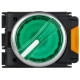 Переключатель 2 полож. 1НО+1НЗ с подсветкой зел. MASTER IEK MI-SW60-11XD-3-14-2-K06