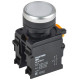 Кнопка d22мм 1НО+1НЗ MASTER бел. IEK MI-BT60-11-3-22-K01