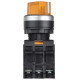 Переключатель 2 полож. 1НО+1НЗ с подсветкой желт. MASTER IEK MI-SW60-11XD-3-14-2-K05