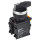 Переключатель 3 полож. 2НО длин. ручка черн. MASTER IEK MI-SW60-20XB3-4-25-3-K02