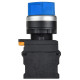 Переключатель 3 полож. 2НО с подсветкой син. MASTER IEK MI-SW60-20XD-4-14-3-K07