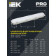 Светильник ДСП 1328 40Вт 4000К IP65 1200мм пласт. сер. IEK LT-DSP0-1328-040-40-K01