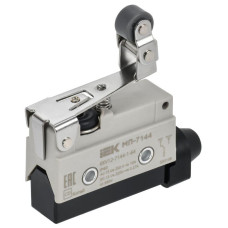 Микропереключатель концевой МП-7144 укор. рычаг с рег. рол. IP40 IEK KKV12-7144-1-64