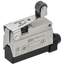 Микропереключатель концевой МП-7141 укор. рычаг с рол. IP40 IEK KKV12-7141-1-64