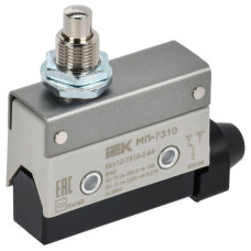 Микропереключатель концевой МП-7310 толк. рез. IP40 IEK KKV12-7310-2-64