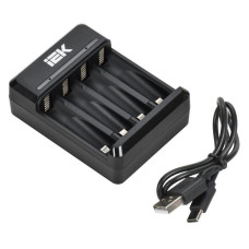 Устройство зарядное NiMH/CD 2-4 AA/AAA 200мА LED IEK ABC11-4-2-TYC-M-020-LED