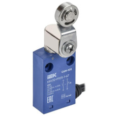 Выключатель концевой C6N-105 рычаг с мет. рол. IP67 IEK KKV12-P105-1-67