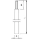Стержень заземл. оцинк. d20х1500мм 219 20 OMEX FT (дл.1.5м) OBO 5000017