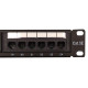 Патч-панель 19дюйм 1U кат.5E UTP неэкранир. 24 порта RJ45 Dual IDC TERACOM PRO EKF TRP-PPNL-5EUTP-1U24