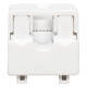 Модуль Keystone RJ45 кат.6 неэкранир. 110 IDC 90град. бел. TERACOM PRO EKF TRP-KSTN-90D-6UTP-WH