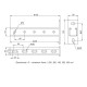 Консоль STRUT 41х41 L350 сталь EKF stk414135