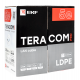 Кабель витая пара U/UTP кат.5E 4 пары 24 AWG solid внешн. LDPE черн. TERACOM PRO EKF TRP-5EUTP-04PE-BK-OUT3