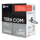 Кабель витая пара F/UTP кат.5E 4 пары 24 AWG solid внешн. LDPE черн. TERACOM PRO PRO EKF TRP-5EFTP-04PE-BK-OUT3