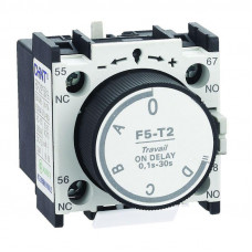 Приставка выдержки времени на откл. F5-D2 (0.1-30с) к контакторам NC1; NC2 и NXC (R) CHINT 258019