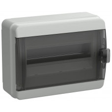 Корпус пластиковый КМПн-12 IP65 черн. прозр. дверь TEKFOR IEK TF5-KP72-N-12-65-K03-K02