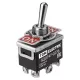 Переключатель-тумблер KN3C-223AAH 2P 250В AC/DC 15А (6c) ON-OFF-ON без фиксации TDM
