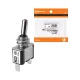 Выключатель-тумблер ASW-07D 1P 12В AC/DC 25А (3c) ON-OFF с фиксацией с красной LED подсветкой TDM