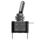 Выключатель-тумблер ASW-07D 1P 12В AC/DC 25А (3c) ON-OFF с фиксацией с красной LED подсветкой TDM