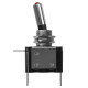 Выключатель-тумблер ASW-07D 1P 12В AC/DC 25А (3c) ON-OFF с фиксацией с красной LED подсветкой TDM